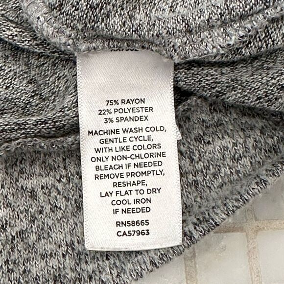 Z by Zella Girls Heathered Gray Hoodie Sweater - Picture 5 of 7